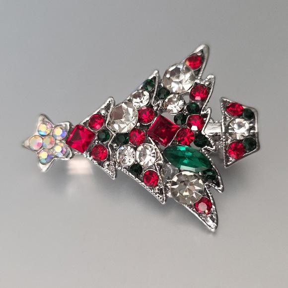 Christmas Tree  BROOCH CHRISTMAS - Picture 1 of 4